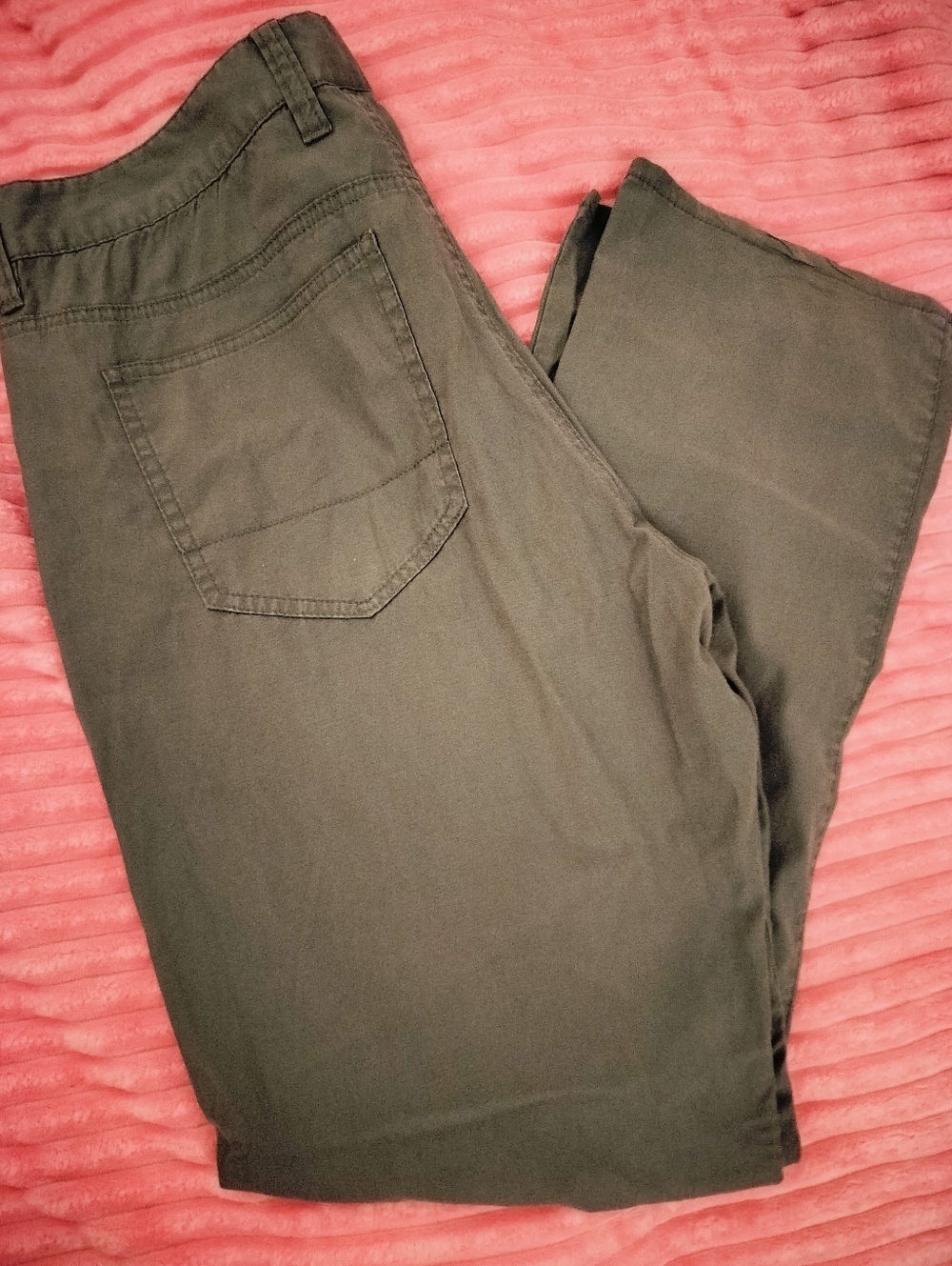 EUC Travis Mathew Men's Olive Green Golf Pants - Casual Straight Fit 34x30